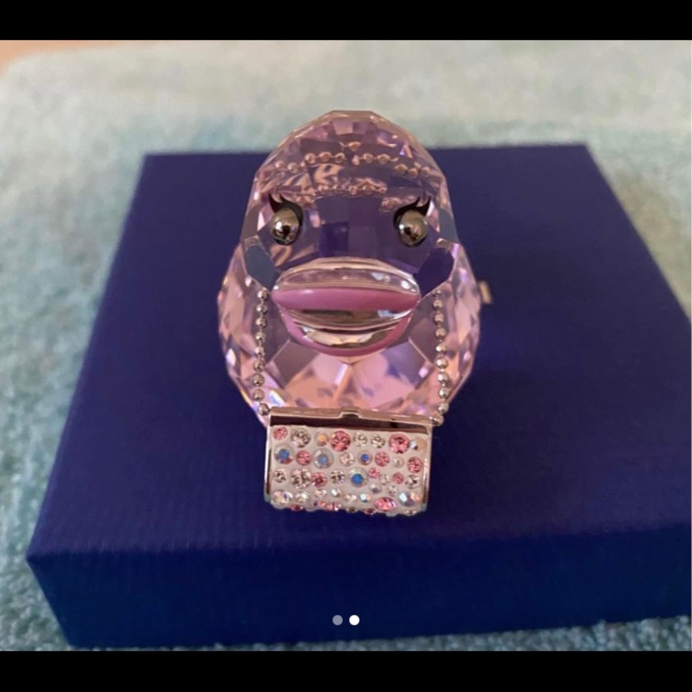 Swarovski Crystal Happy Duck Fancy Felicia